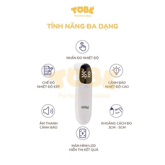 Tobe - Nhiệt kế cảm biến hồng ngoại TB1809