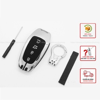 Ốp kim loại lót cao su Hyundai Santafe 2021, 2022, 2023,Tucson 2022, 2023