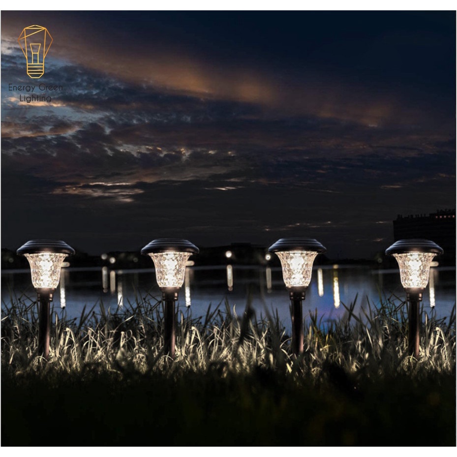 Đèn LED Cắm Cỏ Sân Vườn Energy Green Lighting MT-42512 - Sử Dụng Năng Lượng Mặt Trời - Chống Nước IP65