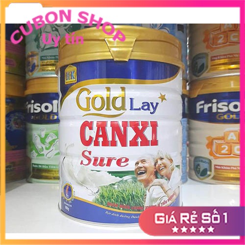 Sữa Canxi Goldlay 900g - Bổ sung Canxi, ngăn ngừa loãng xương cho người từ 30 tuổi trở lên