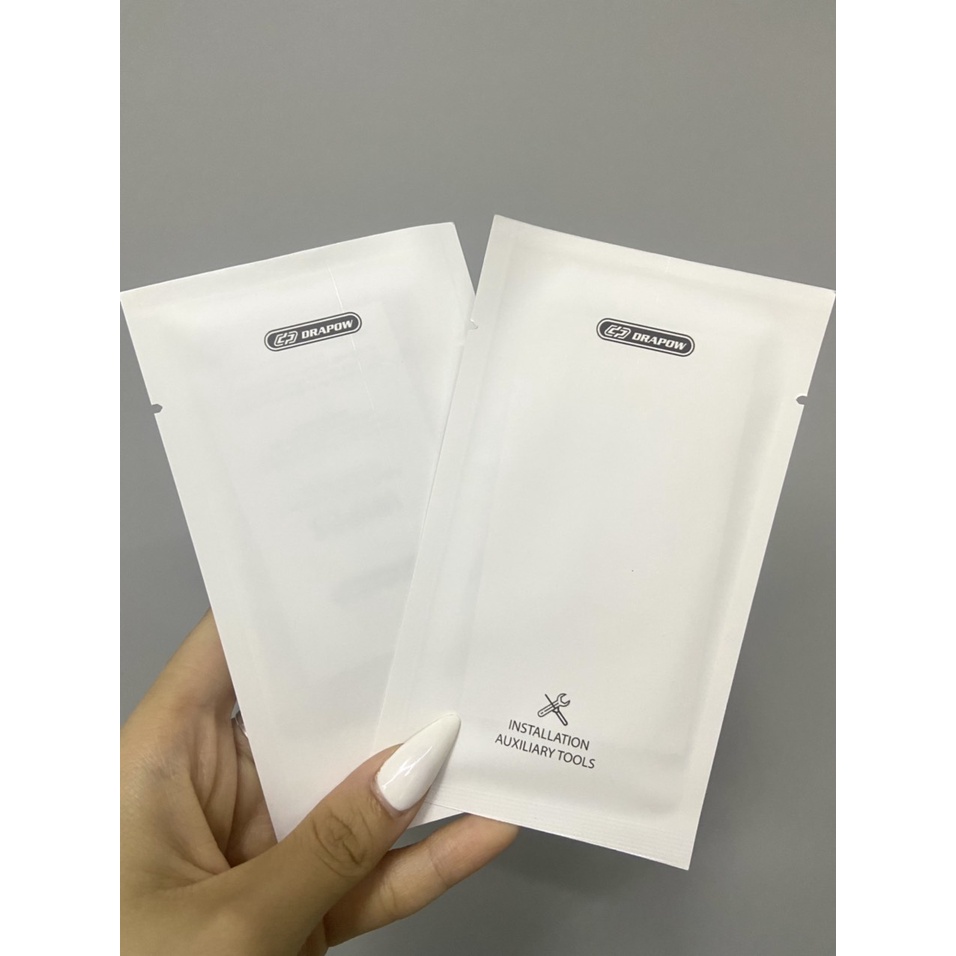 Bộ phụ kiện Khăn lau Drapow - Hỗ trợ vệ sinh và dán màn hình