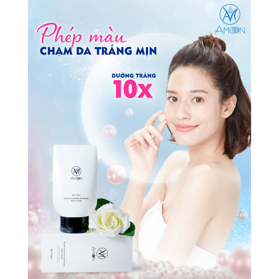 Kem Dưỡng Trắng Da Toàn Thân Amoon – Instant Whitening Body Lotion