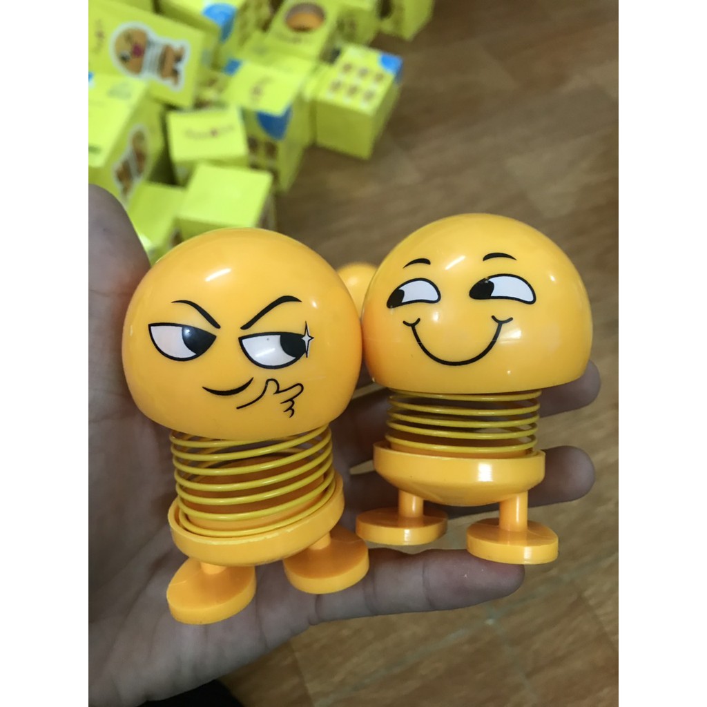 Thú Nhún EMOJJI - Con Lắc Lò Xo siêu dễ thương