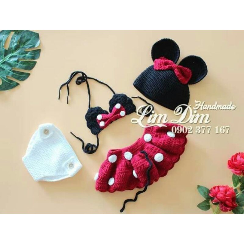 Bộ chuột chụp hình cho bé trai và gái