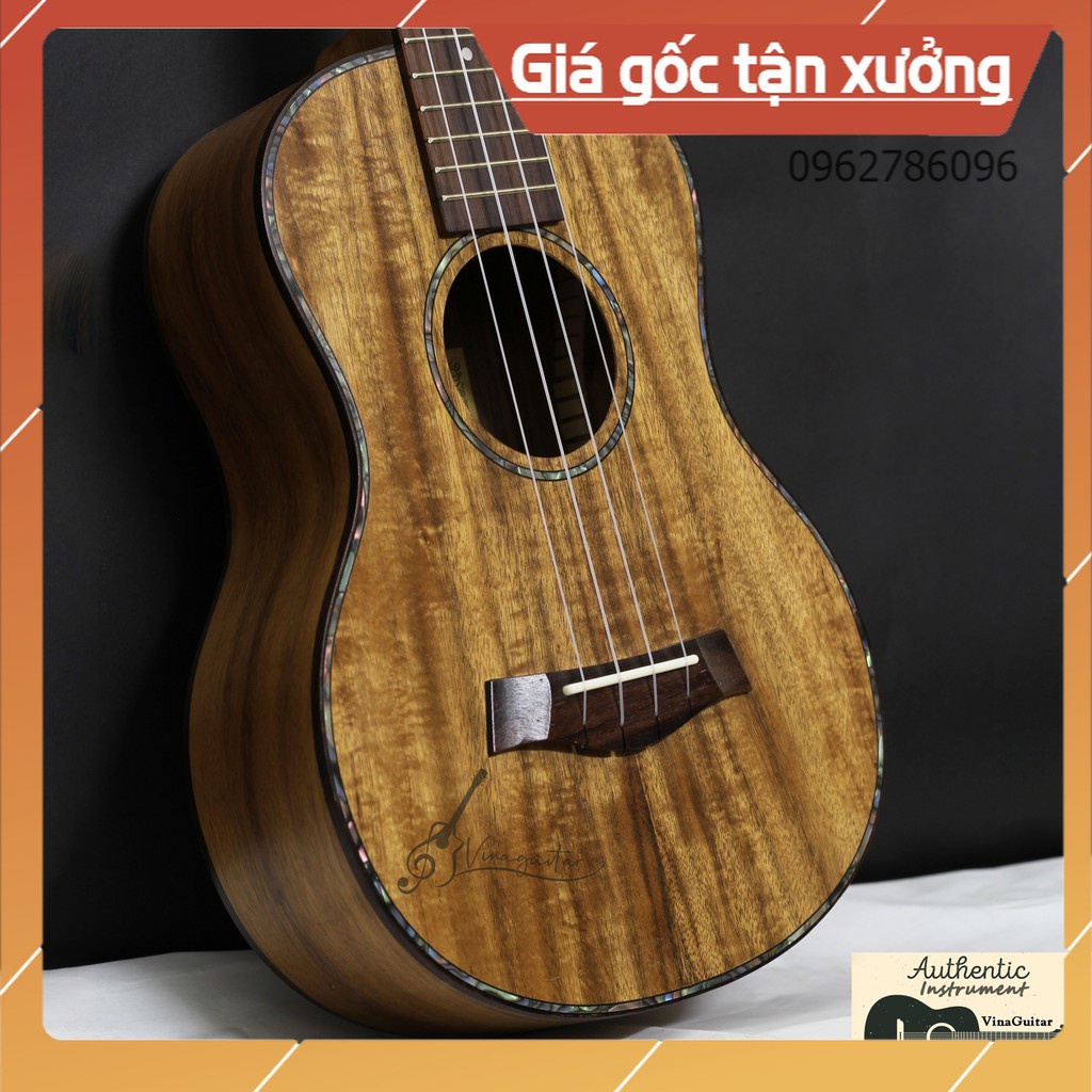 Đàn Ukulele Carvan Music UK- XS gỗ Koa -  NMH Music Phân Phối Chính Hãng