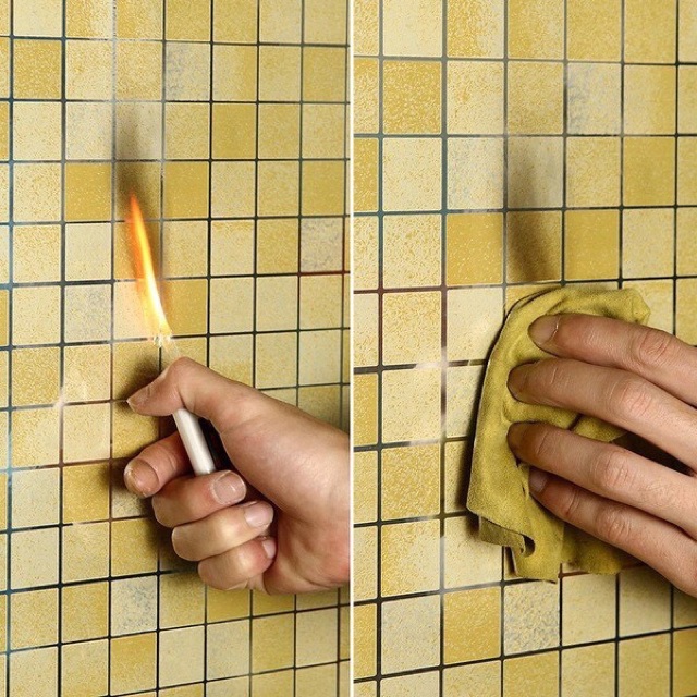 Giấy dán bếp tráng nhôm chịu nhiệt chống thấm