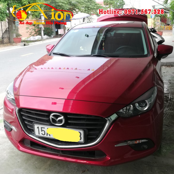 Thảm sàn Ô tô Mazda 3 All - cao su non nhập khẩu Thái Lan, thiết kế theo Xe, không mùi,