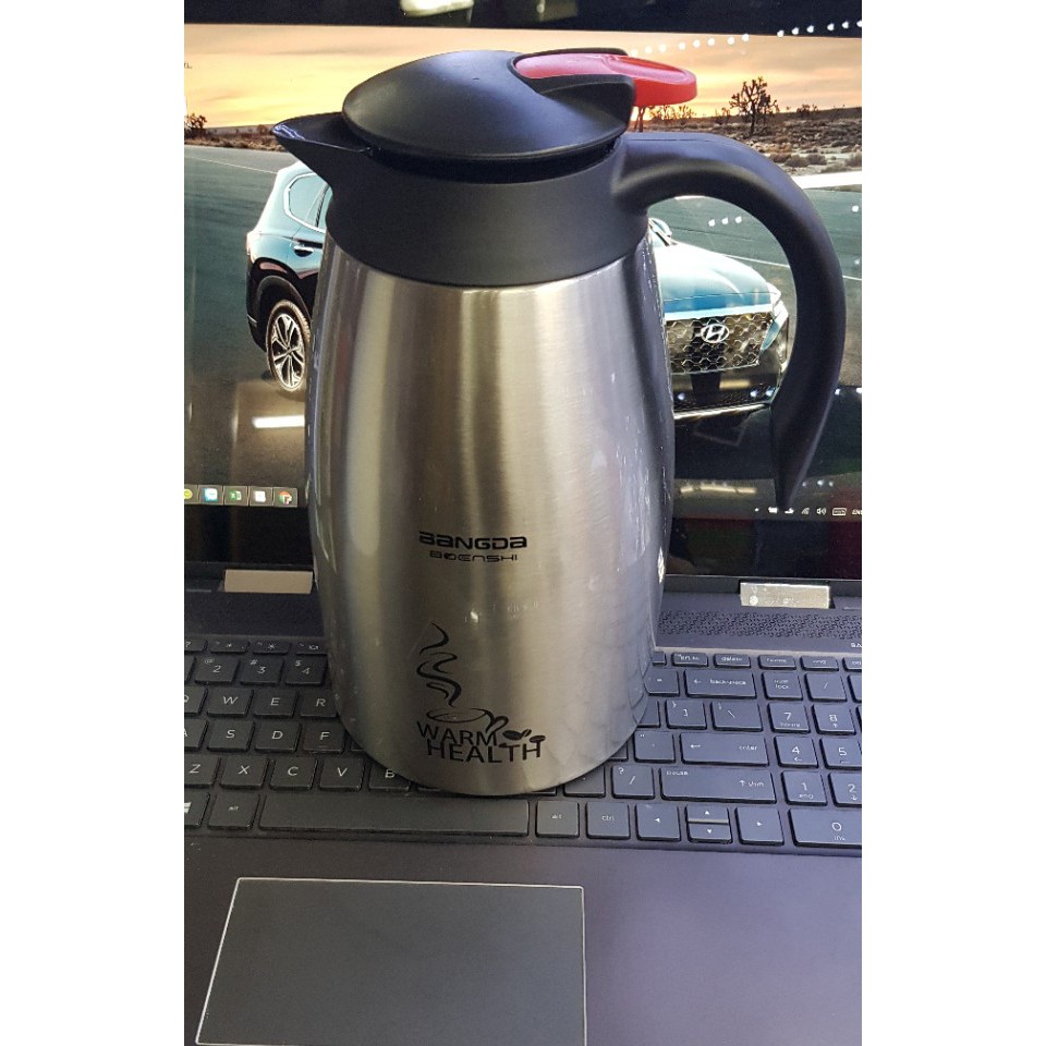 Bình thủy giữ nhiệt cafe trà 2 lớp inox 304