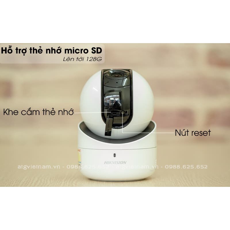 [Mua lẻ được giá sỉ] Camera Wifi xoay 360 độ Hikvision DS-2CV2Q21FD-IW Full HD 1080P - Hàng chính hãng bán số 1 thế giới | BigBuy360 - bigbuy360.vn