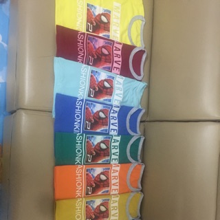 Combo 3 áo cotton 4 chiều cho bé trai