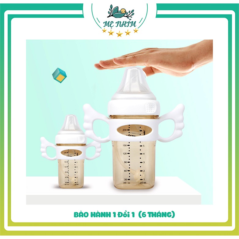 Tay cầm bình sữa Avent, Moyuum, HG silicon, phù hợp với tất cả bình cổ rộng shop mẹ nhím