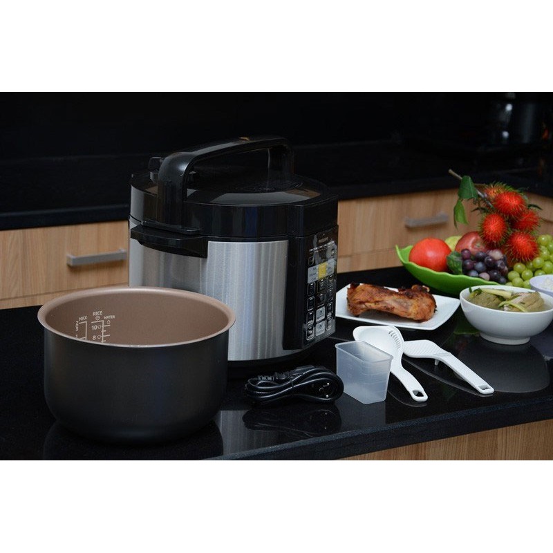 Linh phụ kiện nồi áp suất điện Philips HD2136 lòng nồi van thoát hơi vá cơm