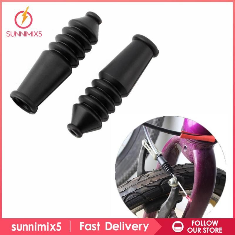 Set 10 Vỏ Cao Su Bảo Vệ Dây Phanh Xe Đạp MTB Hình Chữ V
