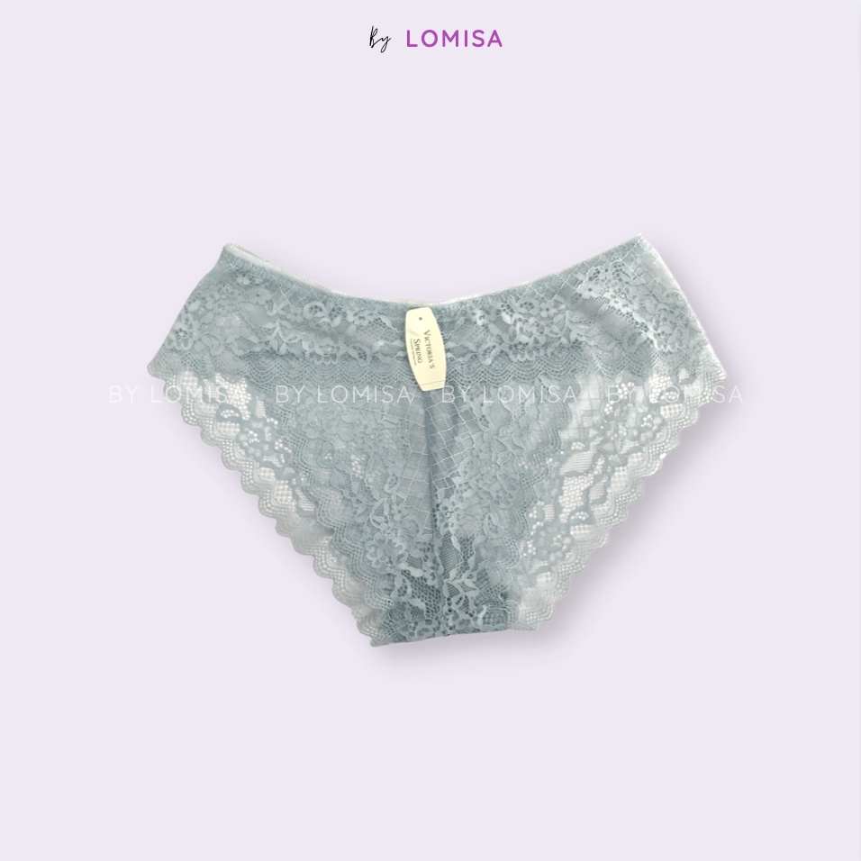 Set 5 quần lót nữ ren sexy siêu hot ôm mông, thoáng khí từ 40 - 65 kg QR0012  - By LOMISA