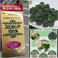 Tảo Xoắn Spirulina Nhật Bản 2200 Viên [Date xa] | Thế Giới Skin Care