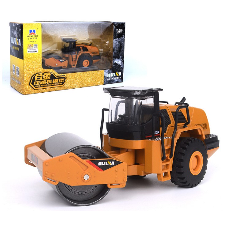 Xe lu đồ chơi trẻ em bằng sắt mô hình tỉ lệ 1:50