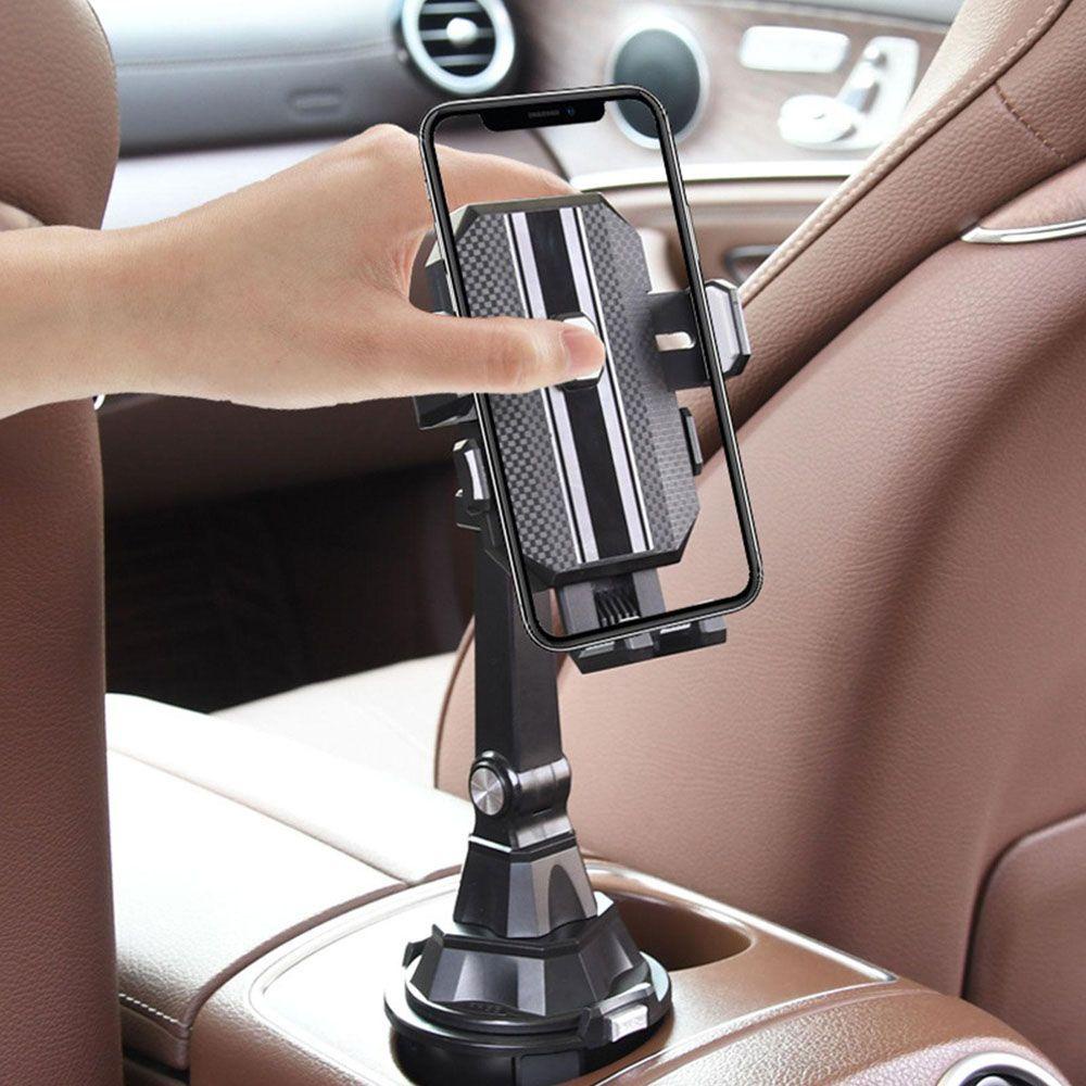 Giá Đỡ Điện Thoại / Cốc Nước Cổ Ngỗng Xoay Được Chất Lượng Cao Cho Xe Hơi