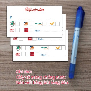 Decal Phiếu Giao Hàng - 20k/100 tem