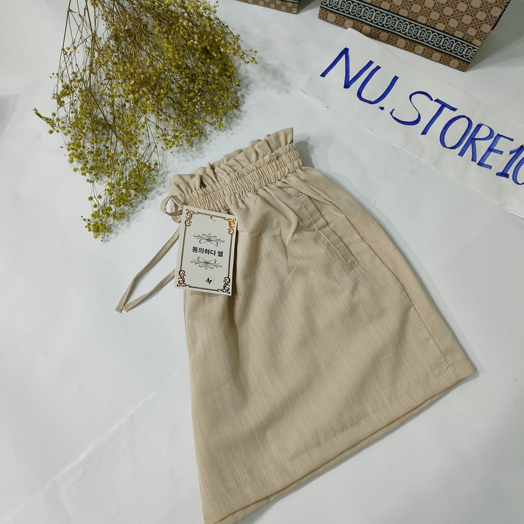Quần đùi nữ đũi cao cấp, quần short nữ mặc nhà nu.store101 | BigBuy360 - bigbuy360.vn