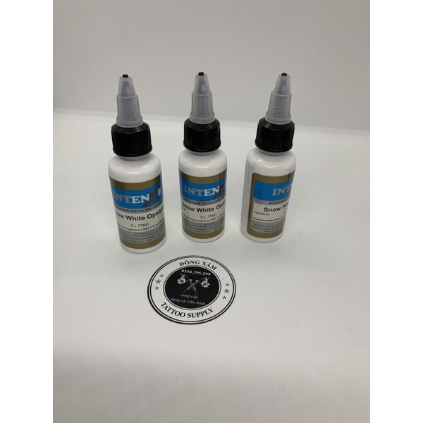 Mực trắng xăm hình hàng có sẵn