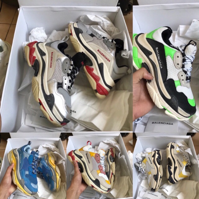 GIÀY SNEAKER BALENCIAGA TRIPLE S FULL BOX