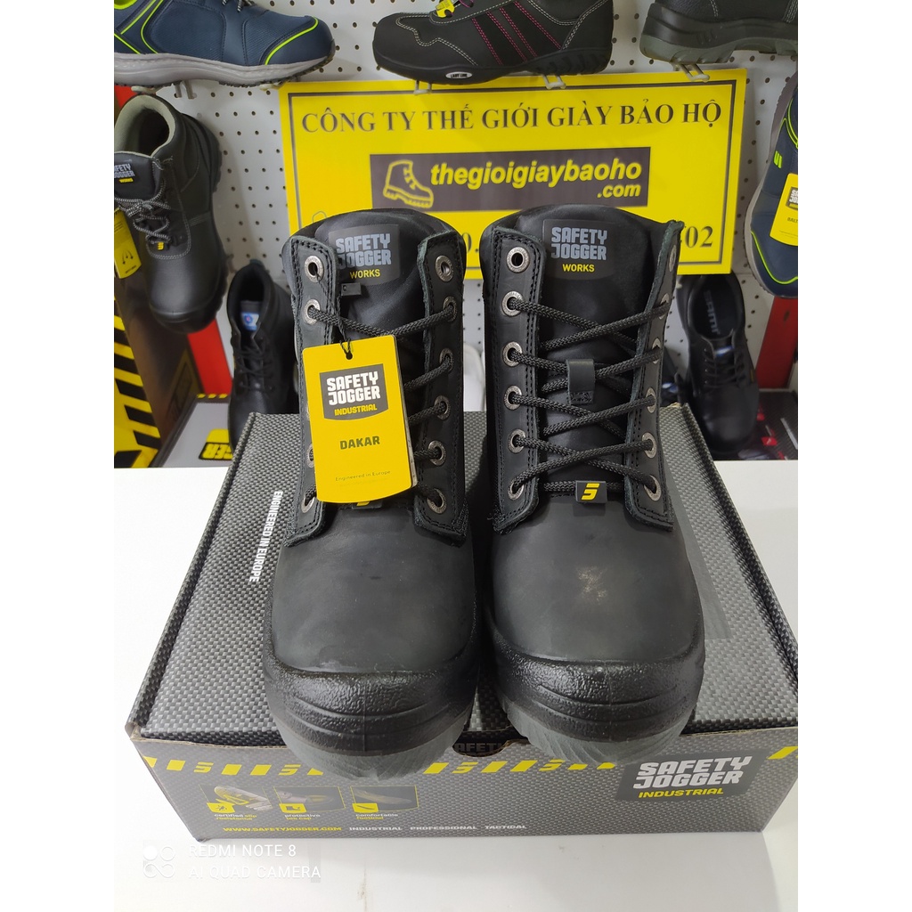 [HÀNG CHÍNH HÃNG]Giày bảo hộ lao động Safety Jogger Dakar Chống Thấm Nước, Đế PU Chống Đâm Xuyên, Va Đập Mạnh | BigBuy360 - bigbuy360.vn