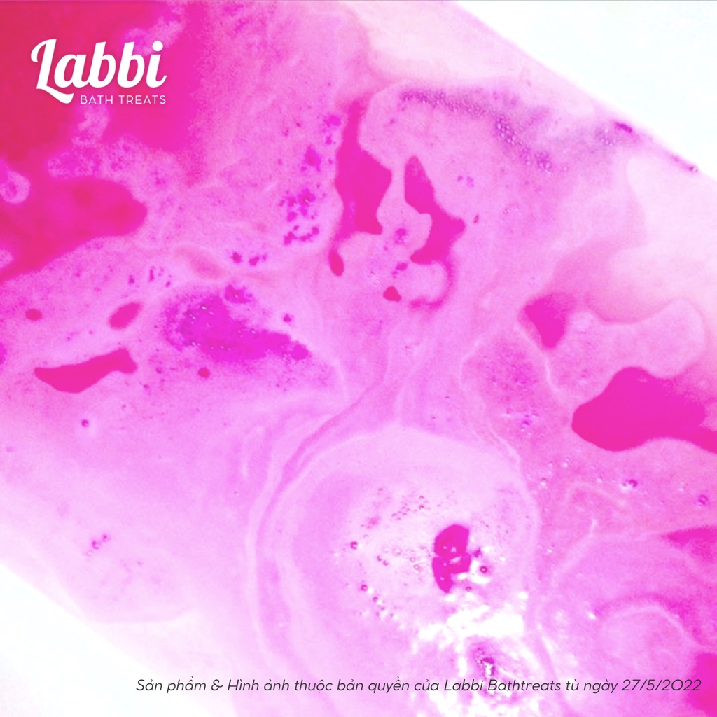TASTY DONUT [Labbi] Bath bomb / Viên sủi bồn tắm / Bom tắm / Viên thả bồn tắm / Bathbomb