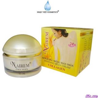 Kem dưỡng trắng da toàn thân Nairem 250g