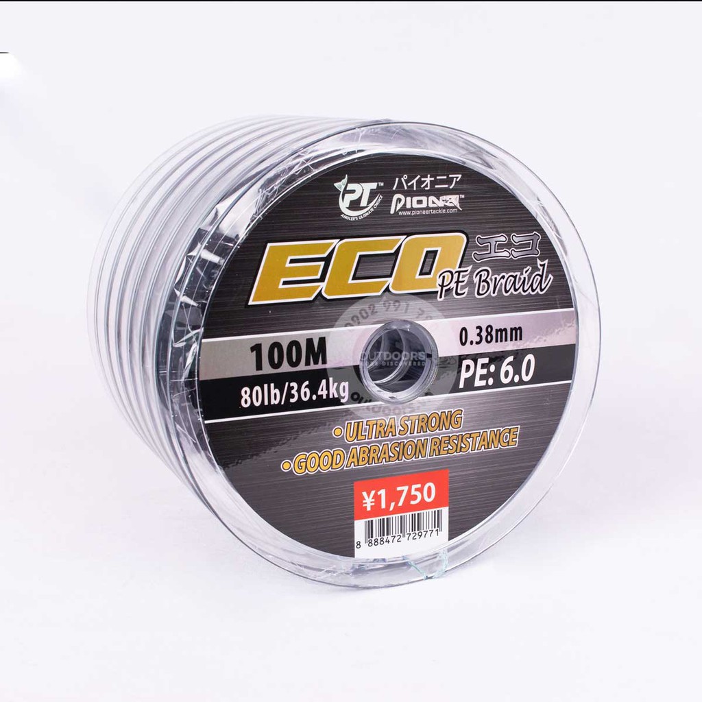 Dây dù/ dây bện câu cá Pioneer Eco Braid 100m