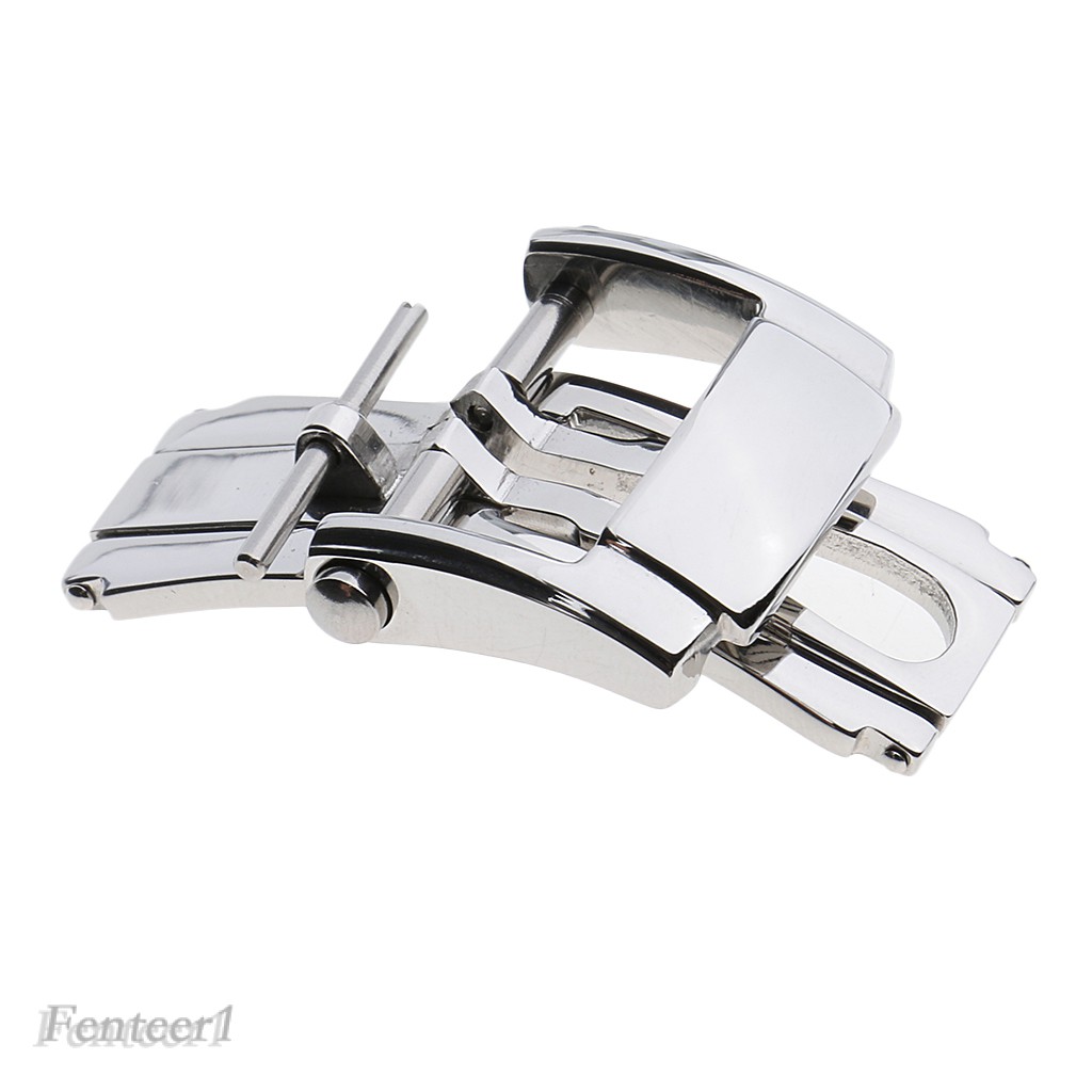 Khóa Dây Đeo Đồng Hồ Bằng Thép Không Gỉ Fenteer1
