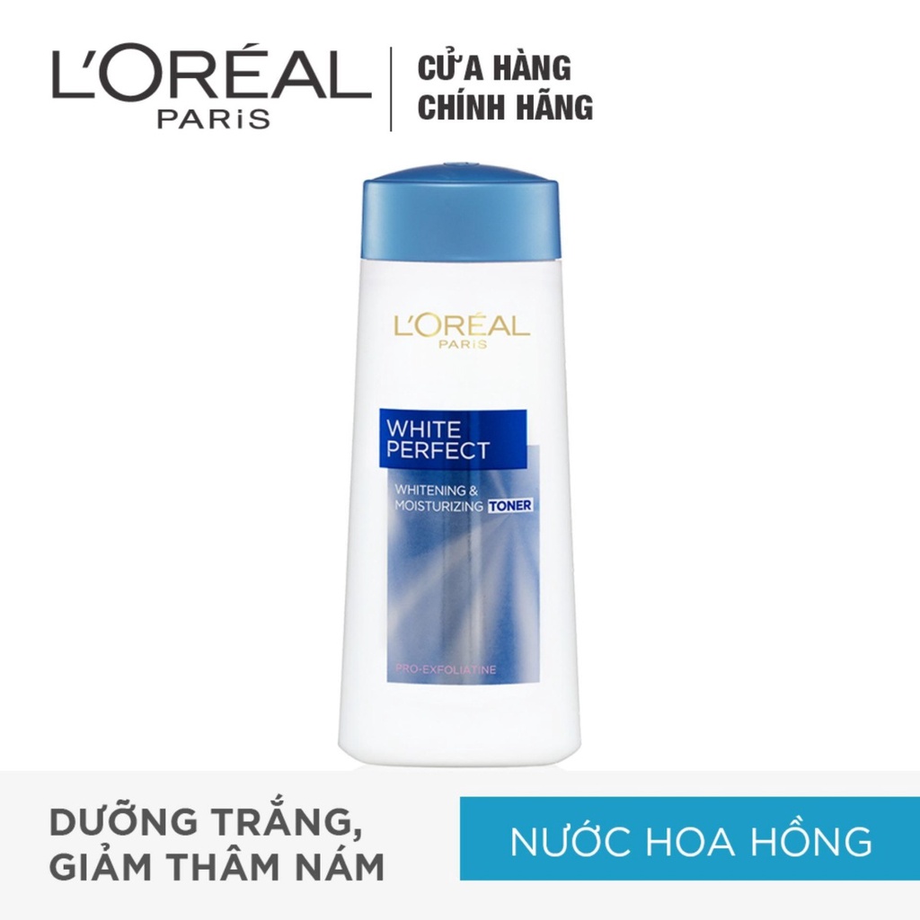 Nước hoa hồng Trắng da mờ nám, Săn chắc da L'Oreal