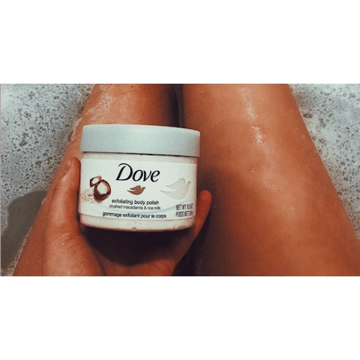 Kem Dưỡng Tẩy Tế Bào Chết Body Dove Exfoliating Body Polish 225ml - Bản Đức