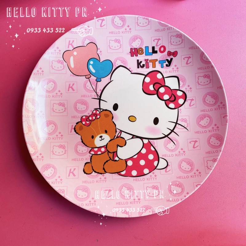 DĨA SIZE LỚN HELLO KITTY - DORAEMON