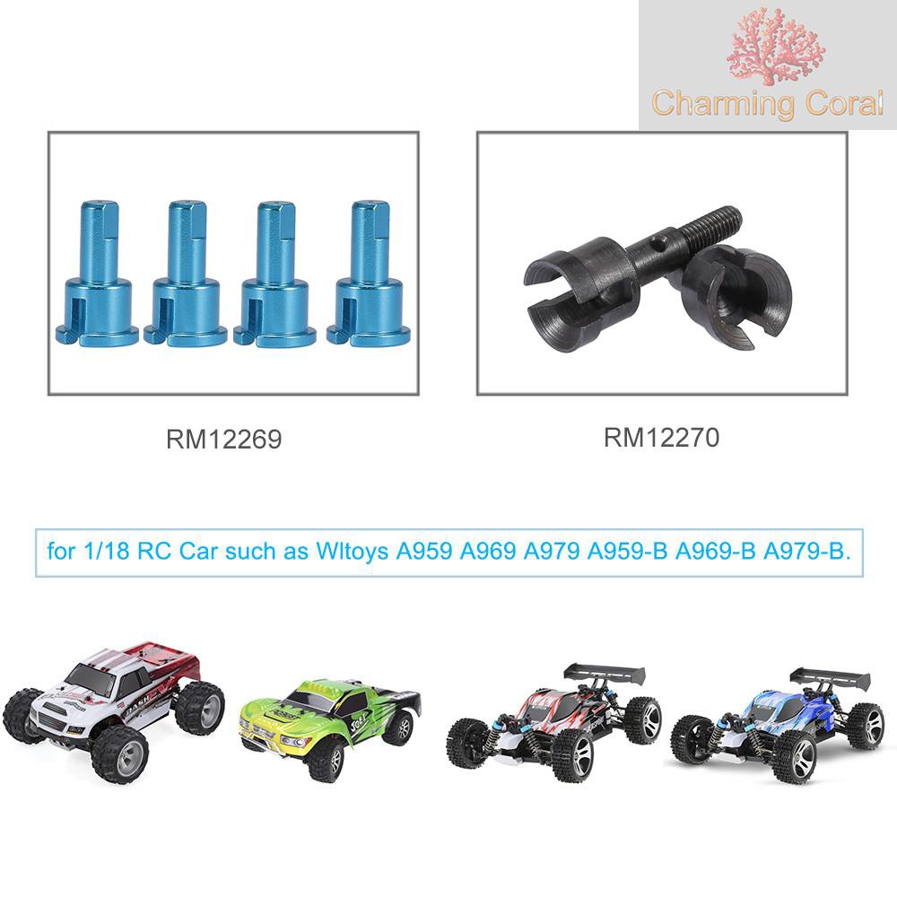 Bộ 4 Khớp Nối Vi Sai Cho Xe Điều Khiển Từ Xa Wltoys A959-B A979-B 4pcs 1 / 18 Rc