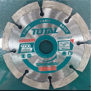 Tac2111003 100x16mm đĩa cắt gạch khô total