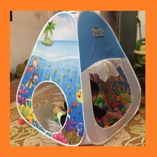 Lều đại dương Nestle Nan Kid cho bé - lều tam giác tự bung và xếp gọn tiện dụng