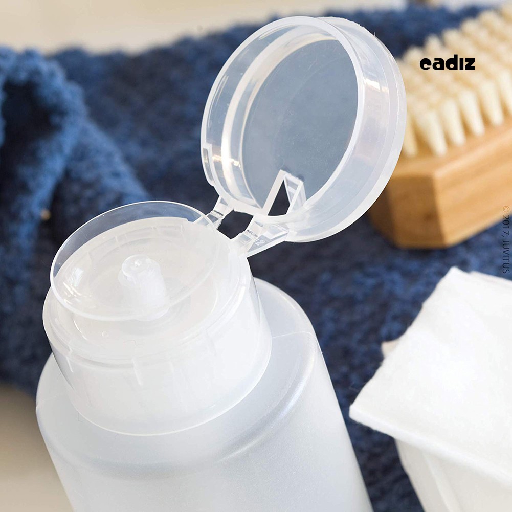 [Hàng mới về] Chai đựng dung dịch tẩy sơn móng bằng nhựa dung tích 60ml tiện dụng