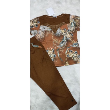 Bộ Quỳnh Anh tay ngắn quần 9 tấc ,quần dài ,áo lụa 3d xịn,quần cootn mịn (size đại)sale sốc