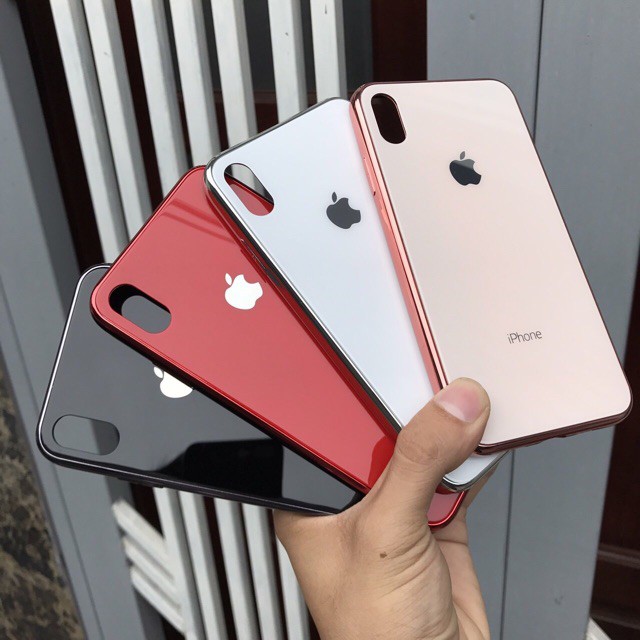 [BÁN CHẠY] Ốp lưng Kính Iphone các dòng 6/6s/6Plus/7/7Plus/8/ 8Plus/ X/ Xs Max/ Ip 11/ 11 Pro Max sang trọng chống trầy