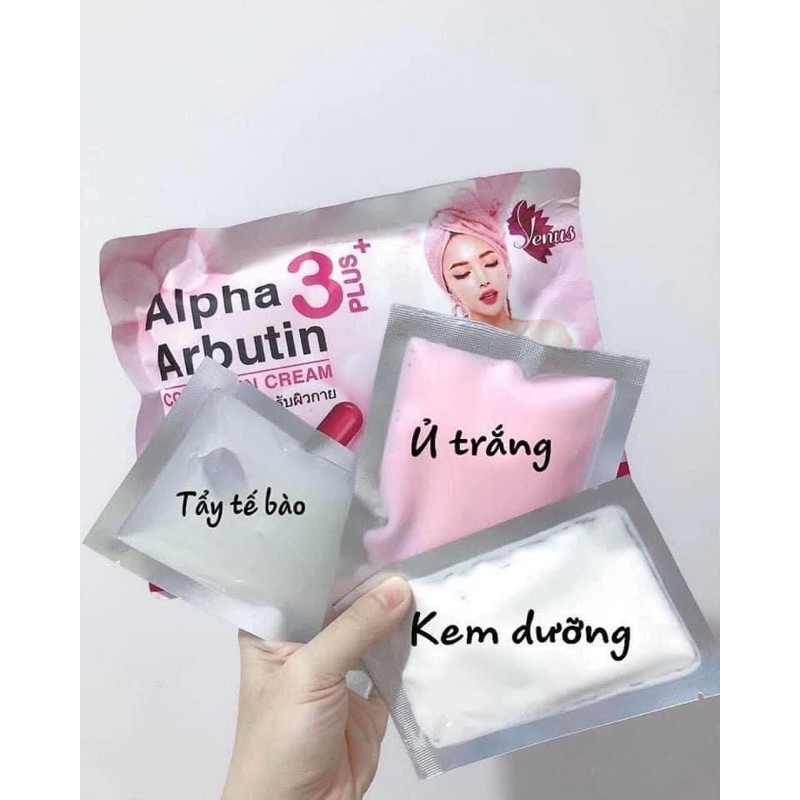 Gói tắm và dưỡng Alpha 3 bước