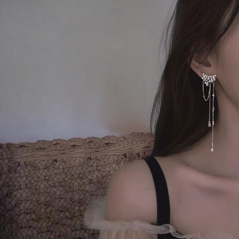(076) Hoa Tai Huyna Idol Hàn Quốc Dáng Dài Nhấn Điểm Kim Cương ✨✨