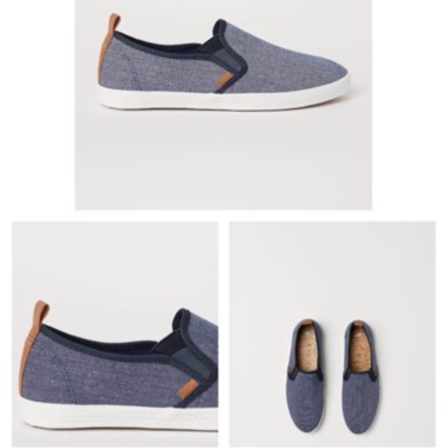 Giày lười nam hiệu H&M Auth 100%
