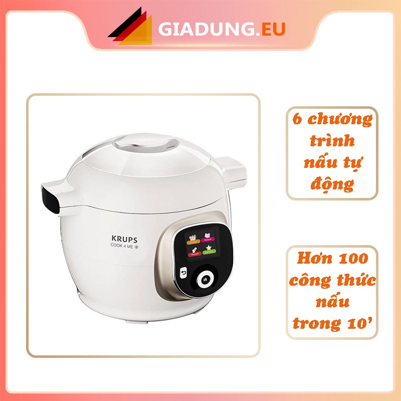 NỒI ĐA NĂNG KRUPS NẤU CƠM, HẦM CHẬM