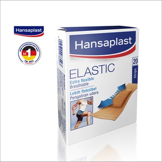 ( QUÀ TẶNG) Băng cá nhân Hansaplast Elastic gói 20 miếng