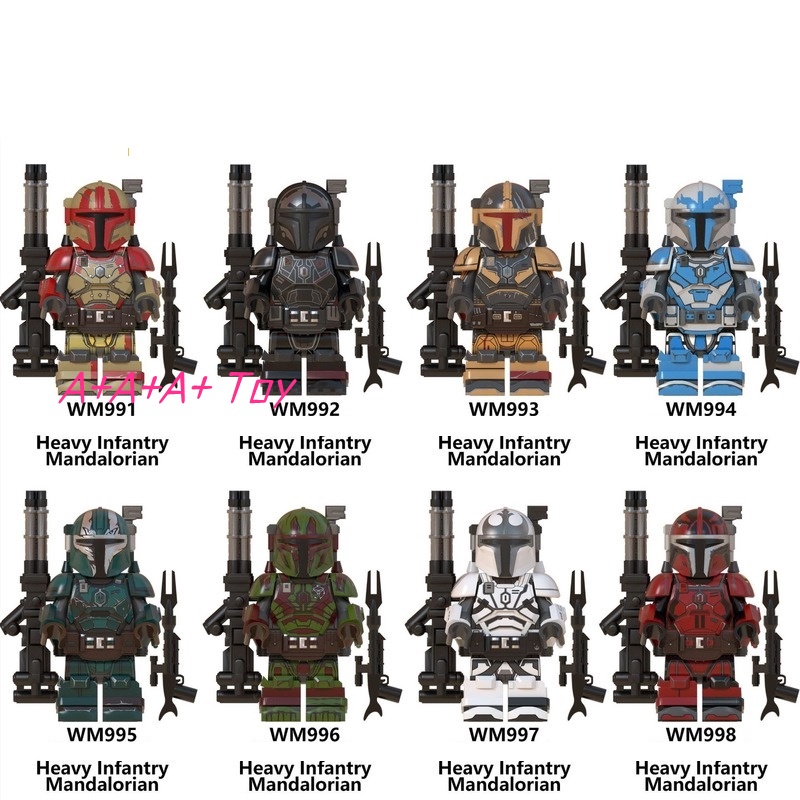 Mô Hình Đồ Chơi Lắp Ráp Nhân Vật Mandalorian Stormtrooper Star Wars