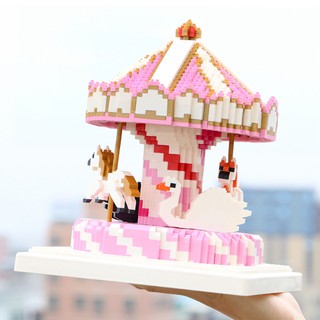 Mô hình lắp ráp lego vòng đu quay - lego 3d