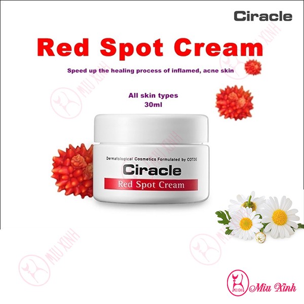 KEM NGỪA MỤN GIẢM THÂM [CIRACLE] Red Spot Cream