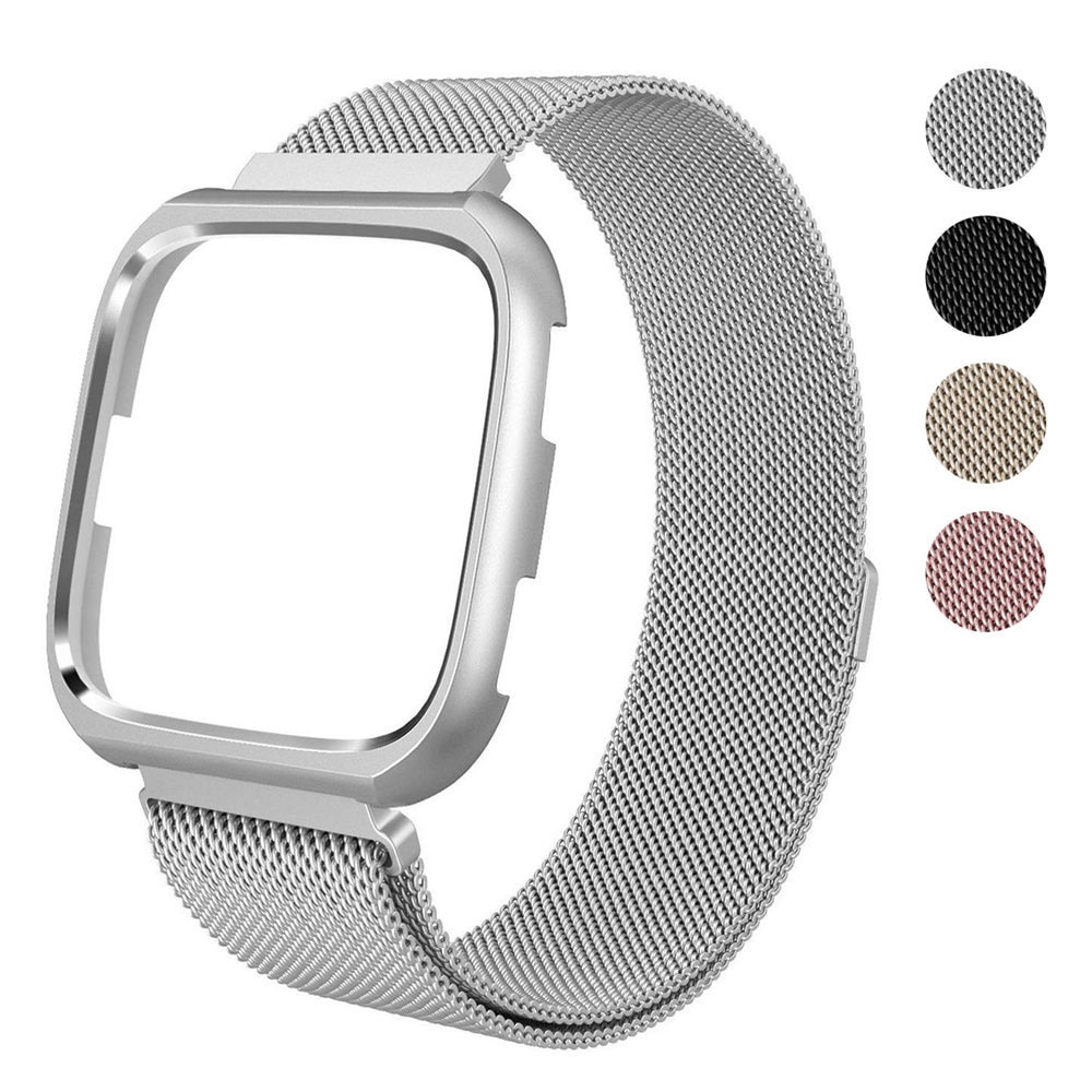 Dây Đeo Inox Milanese Cho Đồng Hồ Thông Minh Fitbit Versa