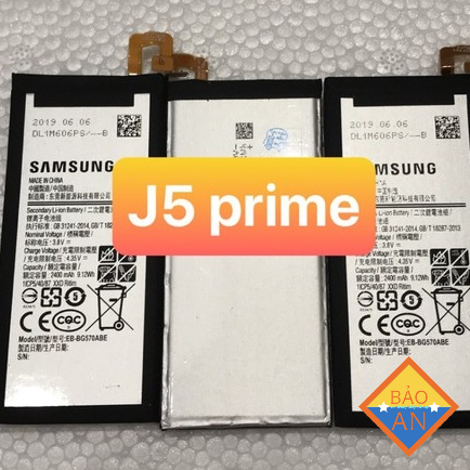 Pin Samsung Xịn J5 Prime G570 hàng nhập khẩu bảo hành 6 tháng