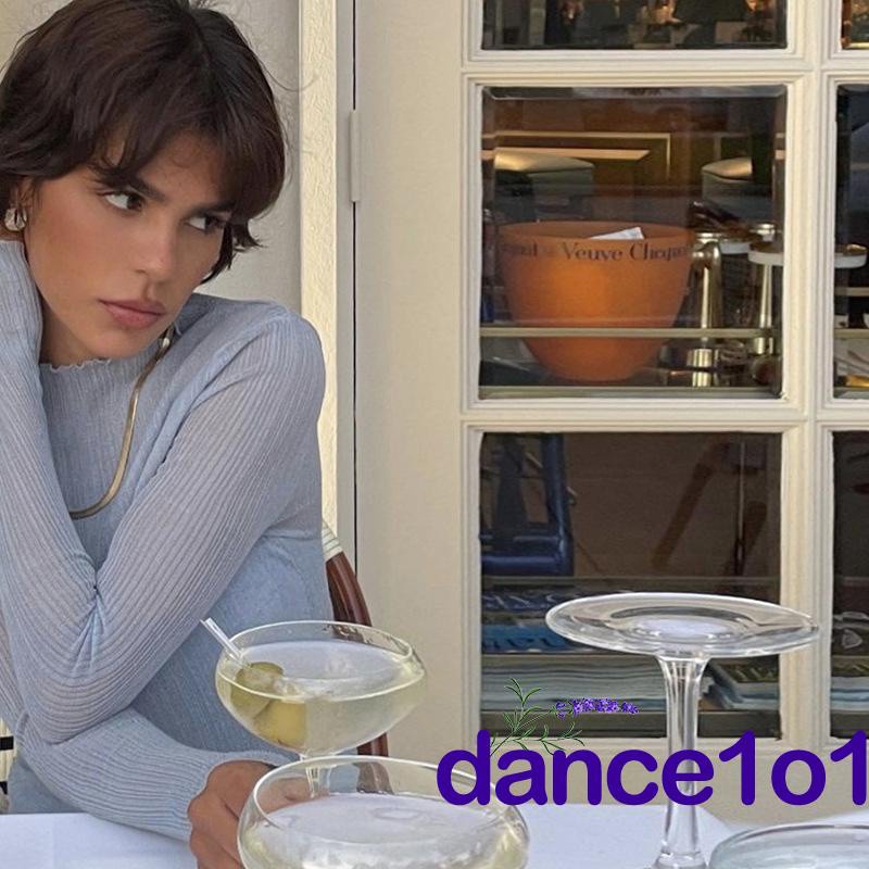 Áo thun tay dài cổ tròn màu sắc nhã nhặn cho nữ